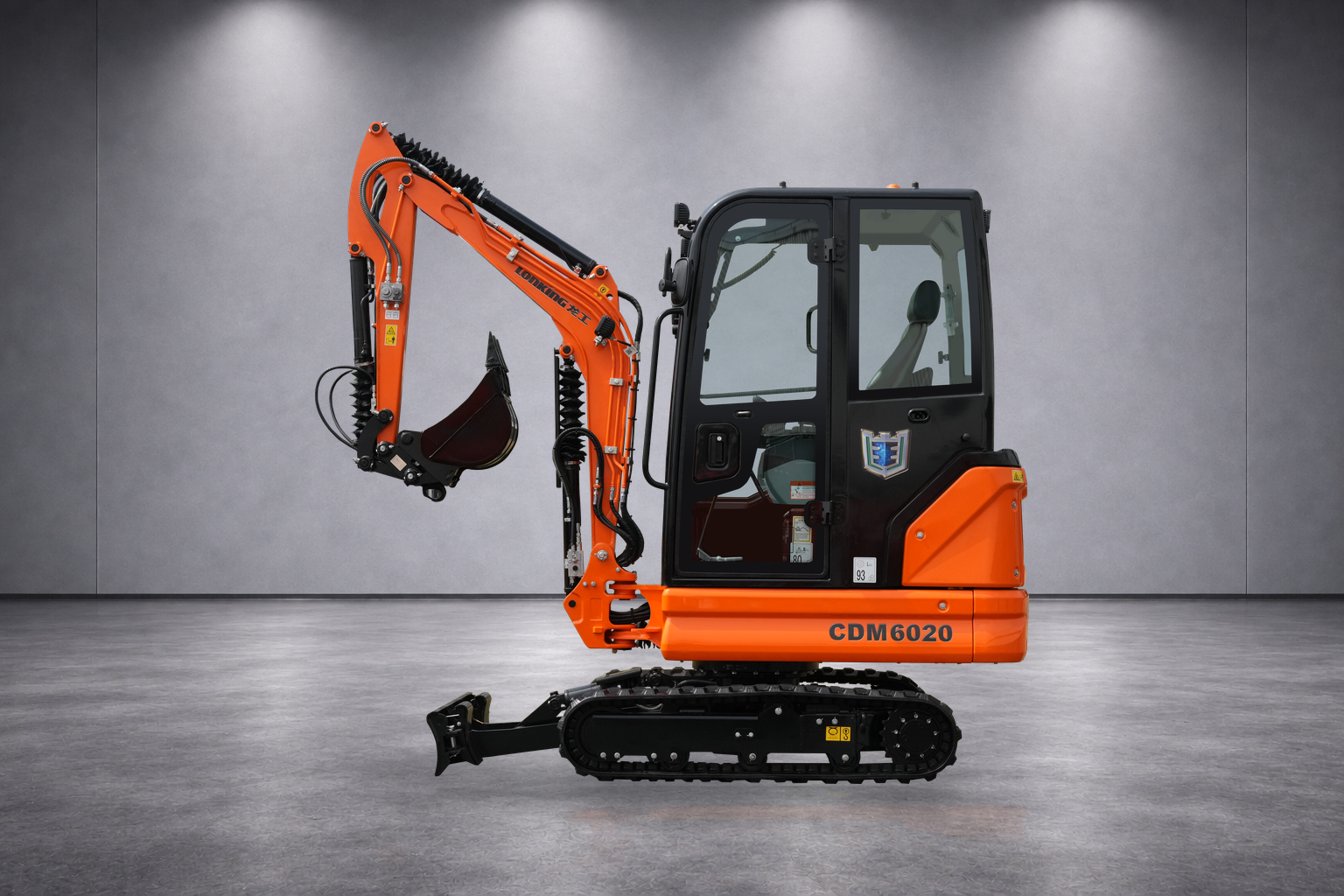 Lonking CDM6020 compact crawler excavator