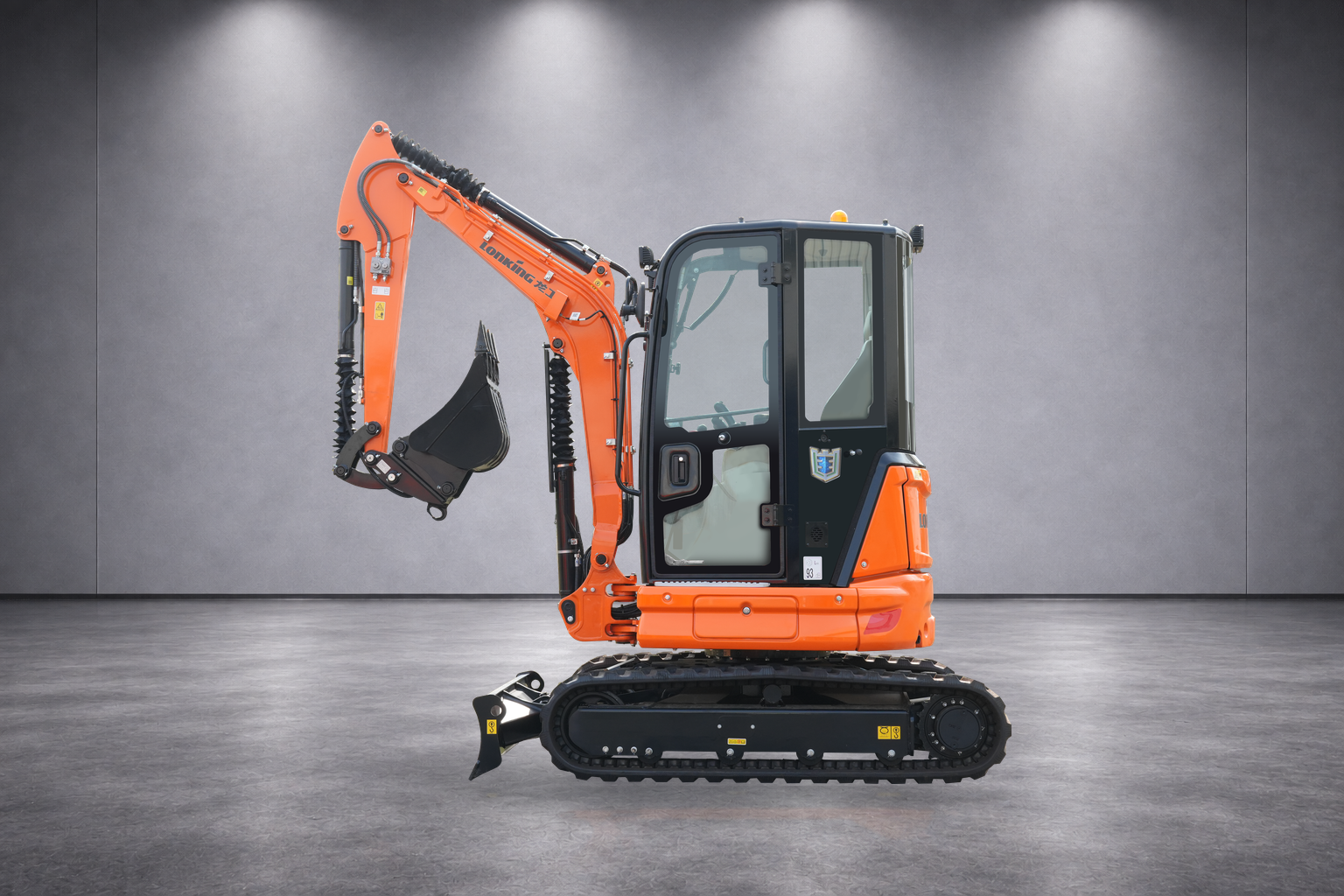 Lonking CDM6025 compact crawler excavator