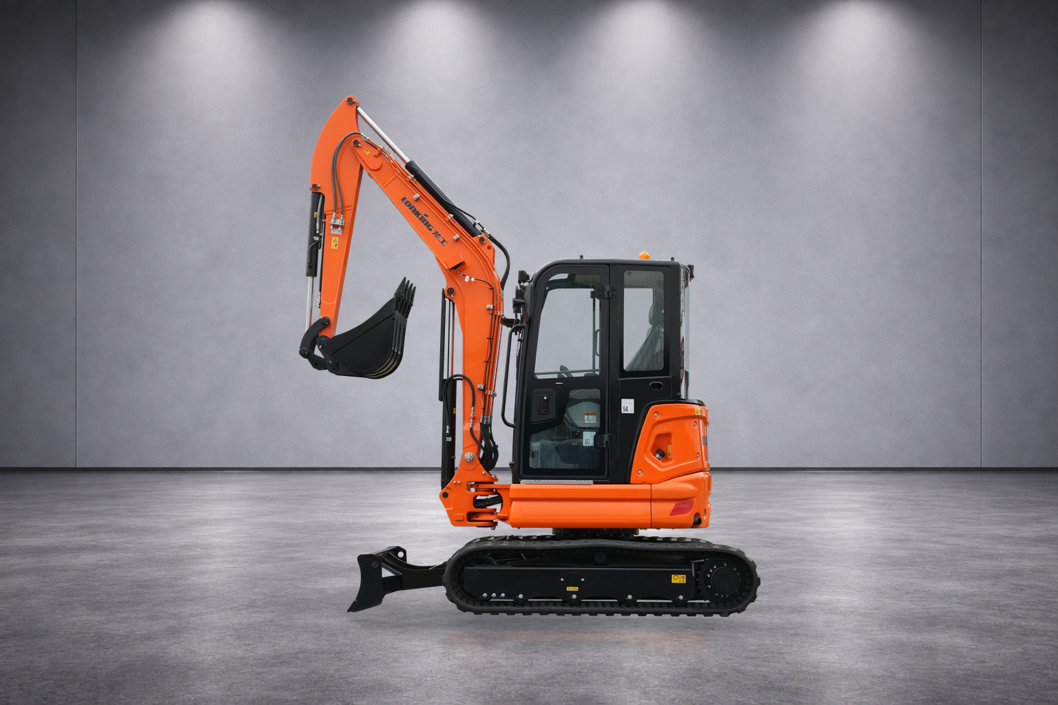 Lonking CDM6035 compact crawler excavator